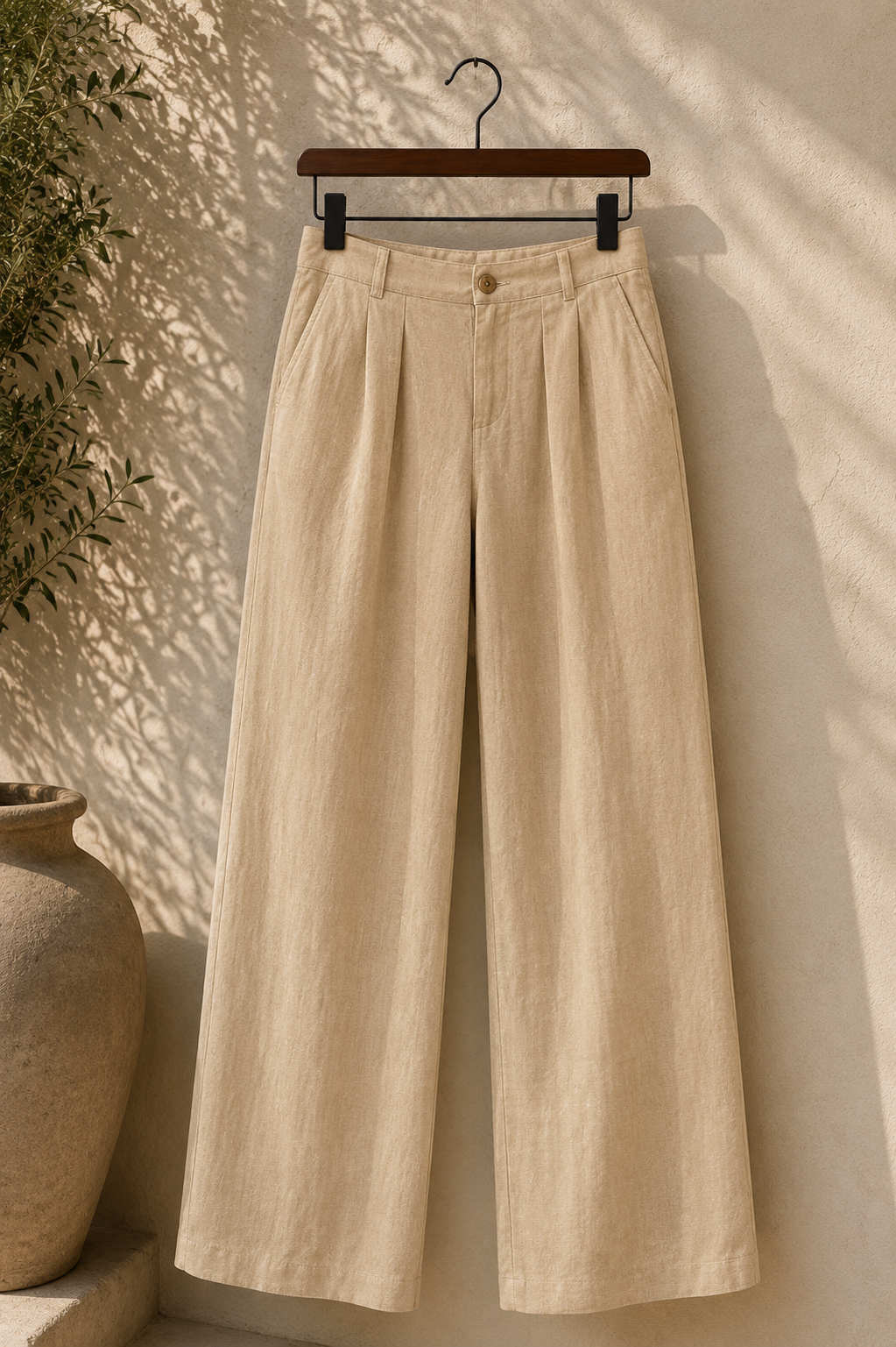 Ditouché Riviera Linen Trousers Women
