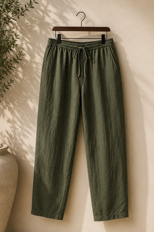 Ditouché Riviera Linen Trousers Men