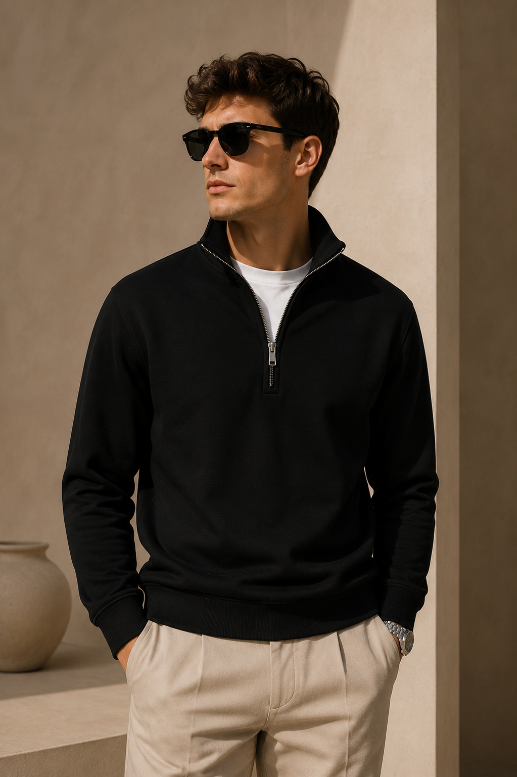 Ditouché Riviera Quarter-Zip