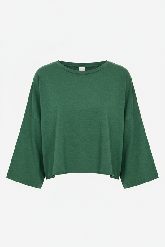Ditouché Oversized Crop Tee